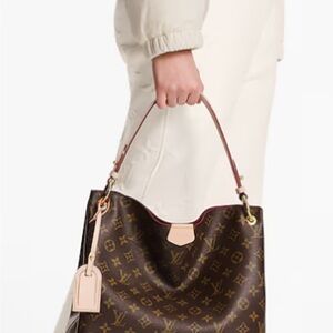 Louis Vuitton Brown Monogram Shoulder Bag